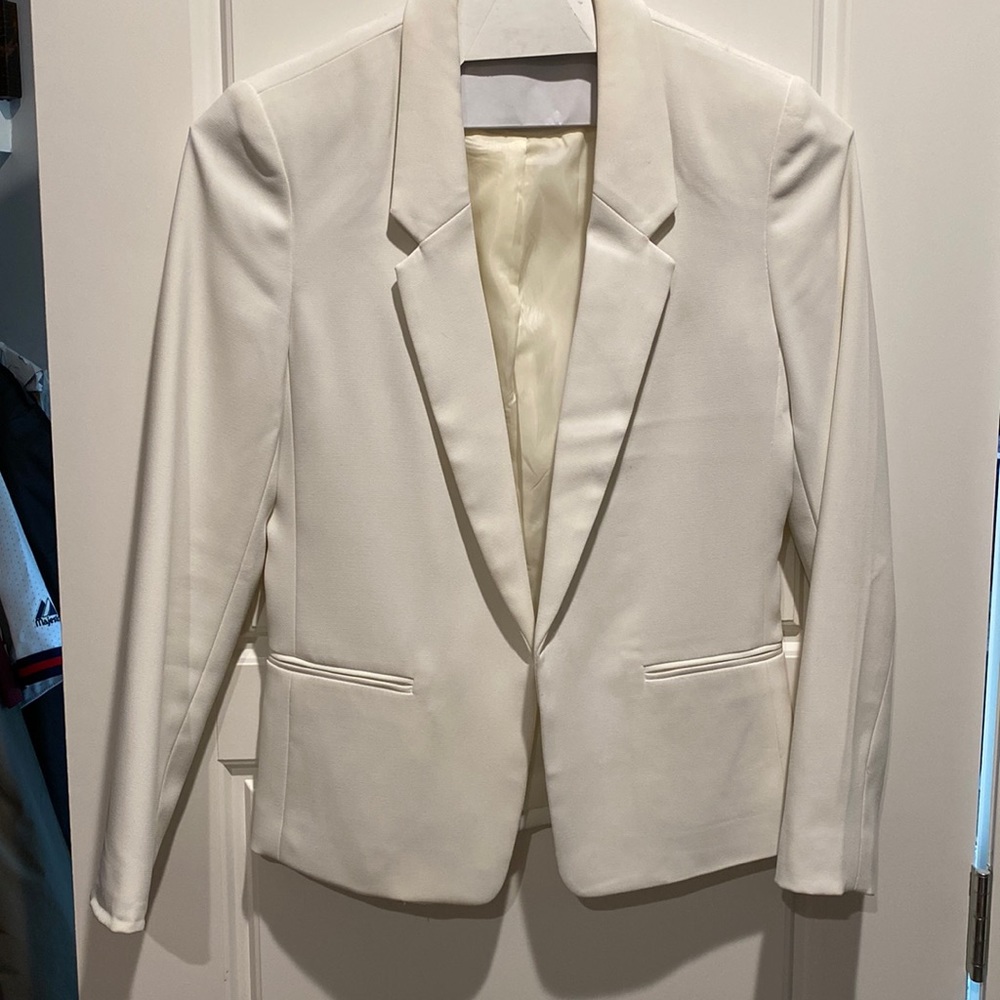White boutique blazer